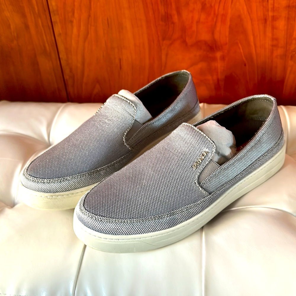 PRADA SLIP-ON SNEAKERS (SIZE 8)